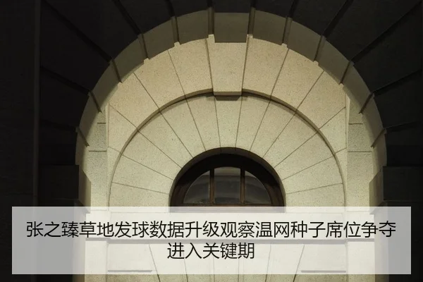 张之臻草地发球数据升级观察温网种子席位争夺进入关键期