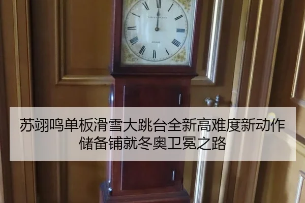 苏翊鸣单板滑雪大跳台全新高难度新动作储备铺就冬奥卫冕之路