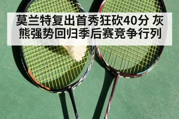 莫兰特复出首秀狂砍40分 灰熊强势回归季后赛竞争行列
